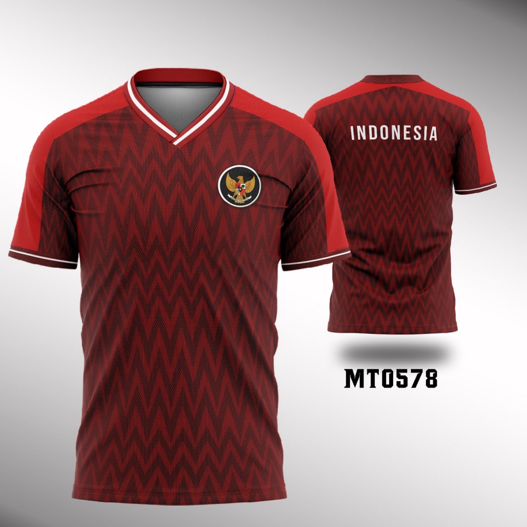 Jual Jersey Baju Indonesia Timnas Fantasy Free Custom Ada Ukuran Jumbo ...