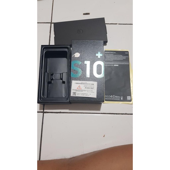 DUS/BOX/KOTAK SAMSUNG S10+ (PLUS) OEM FULLSET AKSESORIS ATAU ACC FREE REQUEST IMEI MURAH MERIAH