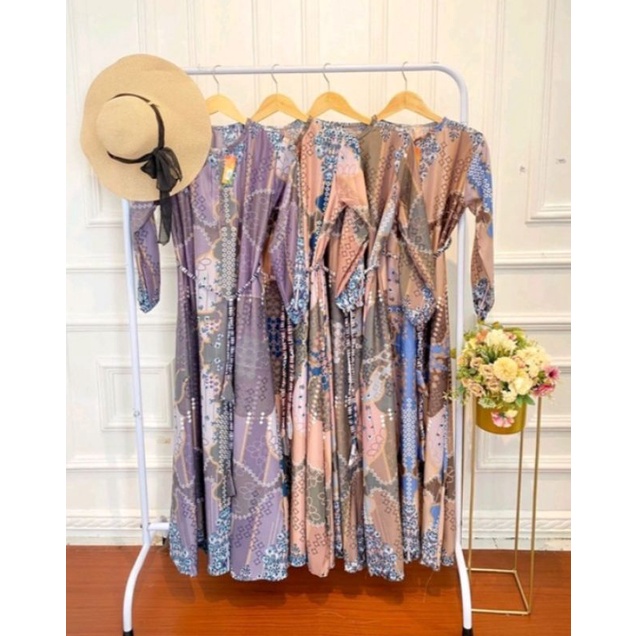 DRESS PERMATA SILK // DRESS SILK PREMIUM // DRESS MOTIF // DRESS BATIK