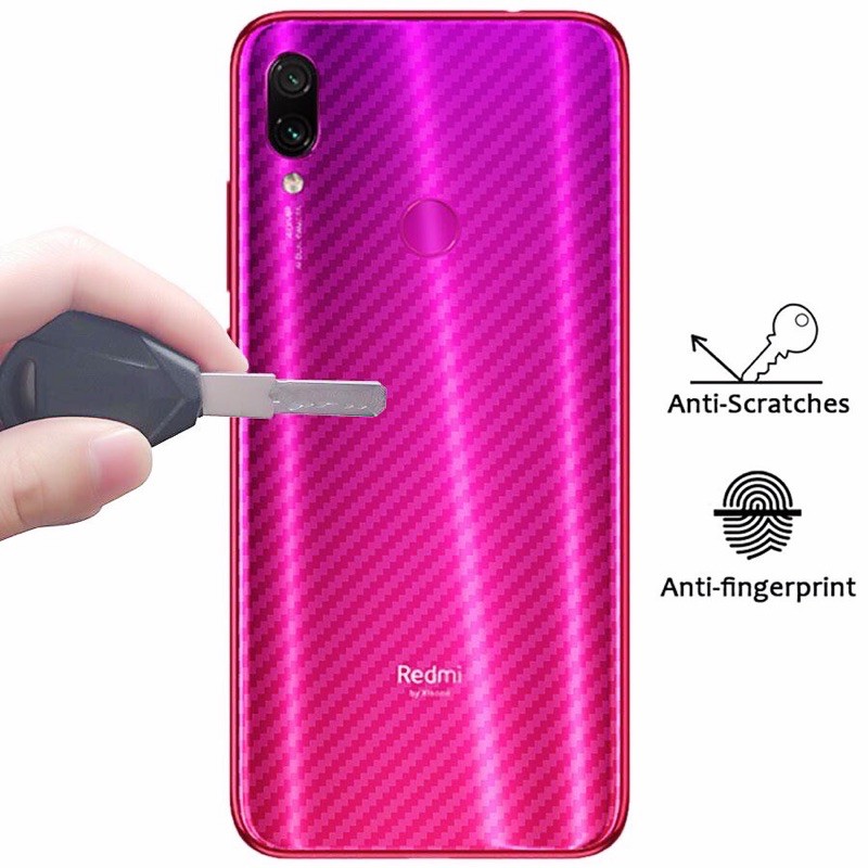 XIAOMI POCOPHONE F1/Pocophone F2 Pro/Pocophone F3/Pocophone X2/POCO X3/Poco X3 Pro/POCO M3/NOTE 10/NOTE 10PRO/PLAY/GARSKIN STICKER CARBON BACK