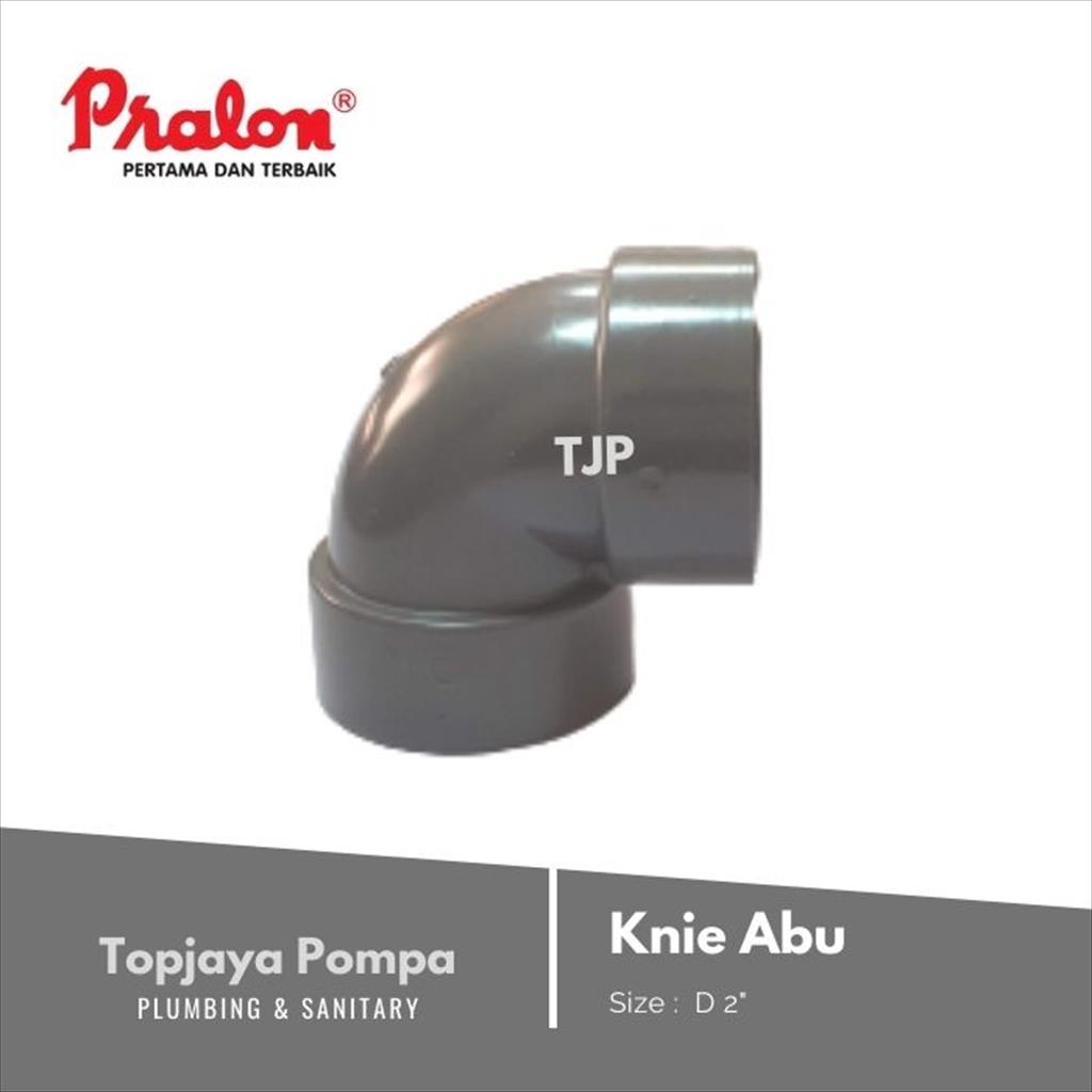 KNIE / ELBOW PVC D PRALON 2&quot;