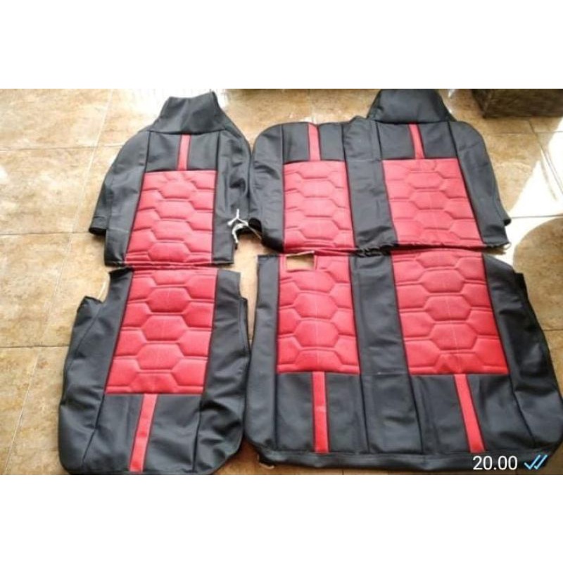 cover jok mobil truk elf macan