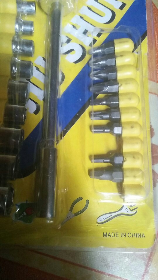 Obeng Set Multifungsi 24 In 1 Palu Kunci T Sock Screwdriver