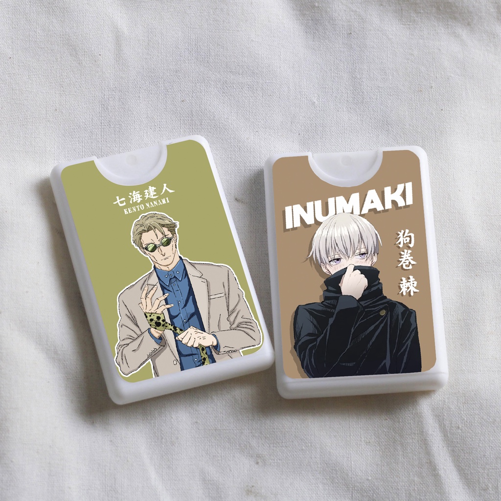 Hand Sanitizer Anime HandSanitizer Spray Pocket Aroma Orange 18ml ( Series Jujutsu Kaisen )