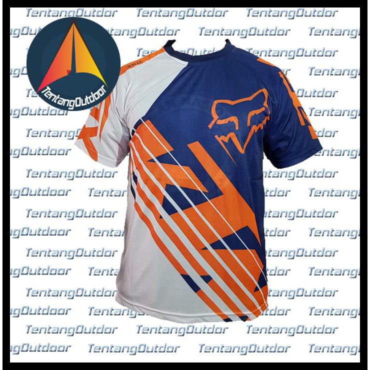 Produk Terbaik Baju Kaos Jersey Sepeda Lengan Pendek D037 Ktm Drag Downhill Mtb Cross