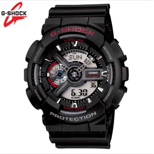 Casio Gshock Jam Tangan Pria GSHOCK GA110 FullSet Paperbag Water Resistant