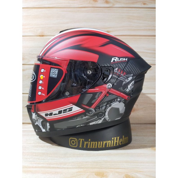 Njs zx-1 motif rush bk red doff