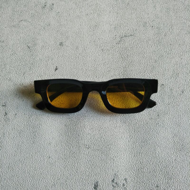 SMALL BOLDIE GLASSES BLACK YELLOW