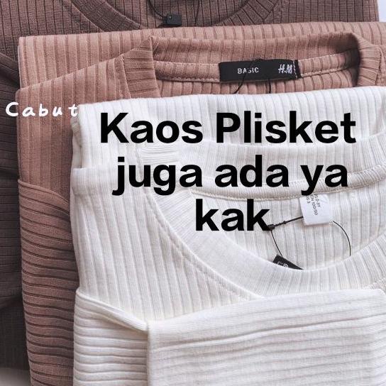 ➧ KAOS POLOS RIB PREMIUM WANITA LENGAN PANJANG / KAOS RIB POLOS LENGAN PANJANG / KAOS RIB / KAOS RIB