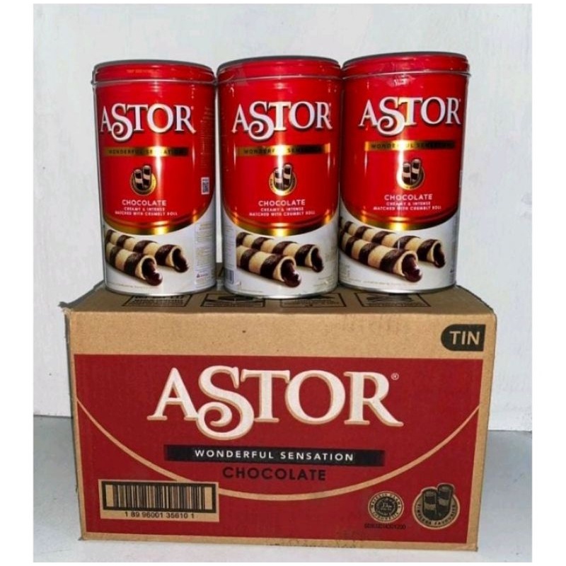 

ASTOR TIN wafer stik coklat - chocolate creamy roll