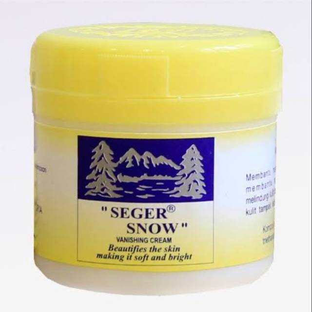SEGER SNOW VANISHING CREAM
