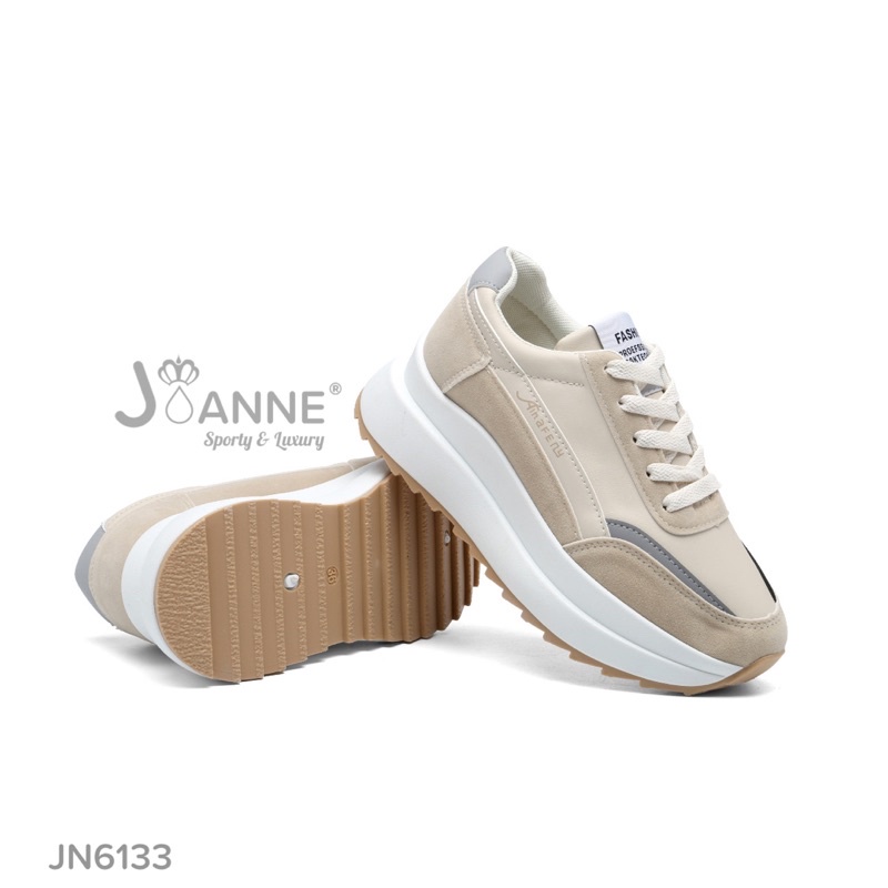 RESTOCK! [ORIGINAL] JOANNE Highsole Sporty Sneakers Shoes Sepatu Wanita #JN6133