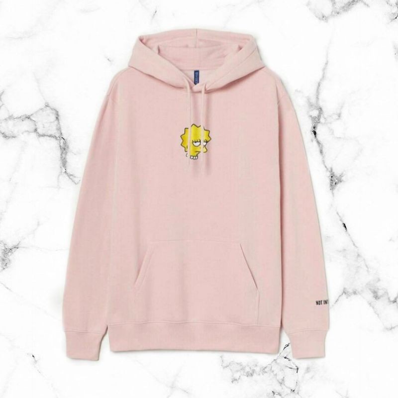 Hoodie H&M Simpson pink
