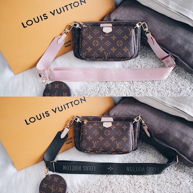 Ready ❤️ Lv Multi Pochette Accesories Bag Semprem Authentic + Box