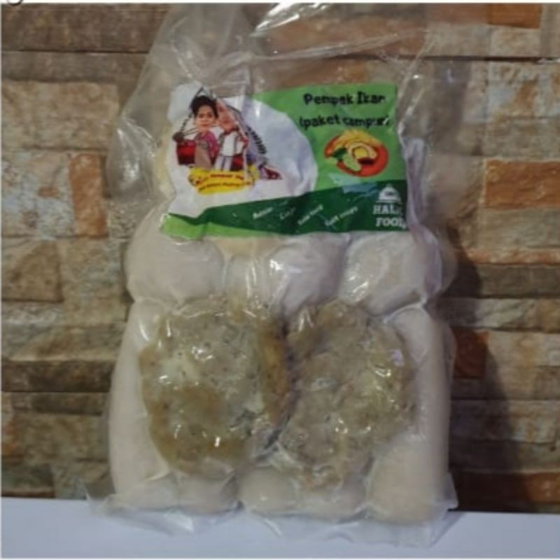 

Pempek Ikan PAKET CAMPUR 500Gram