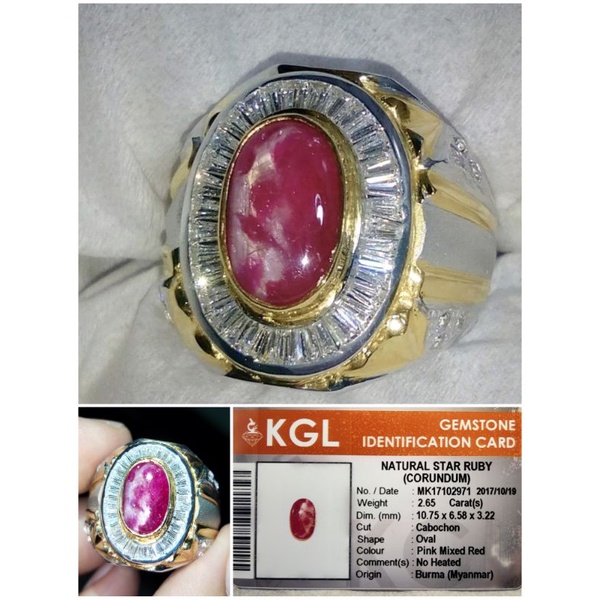 natural Ruby Burma Belang