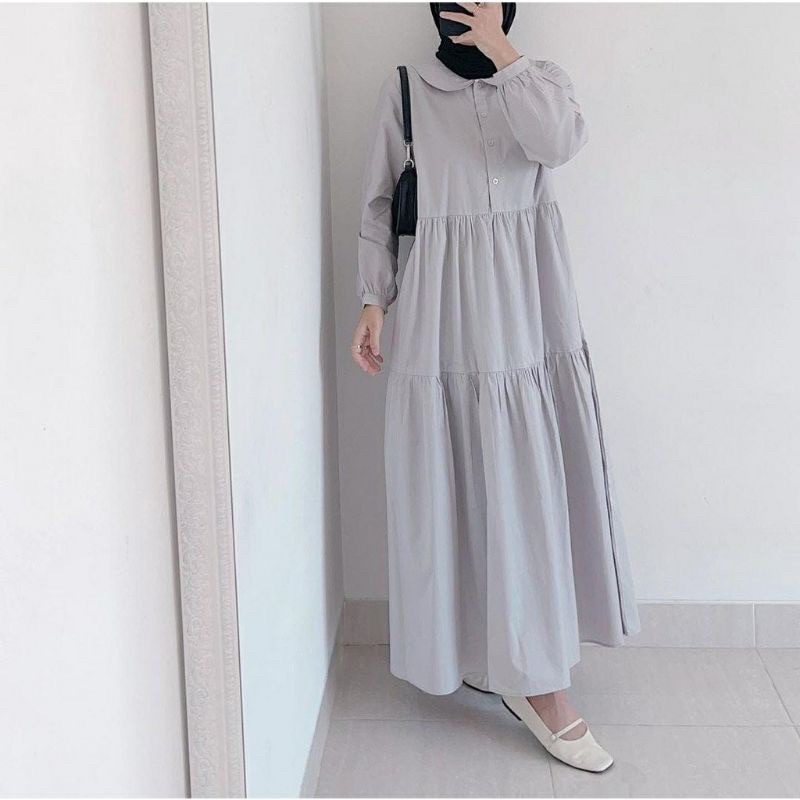 Gamis maxi MANILA Dress wanita