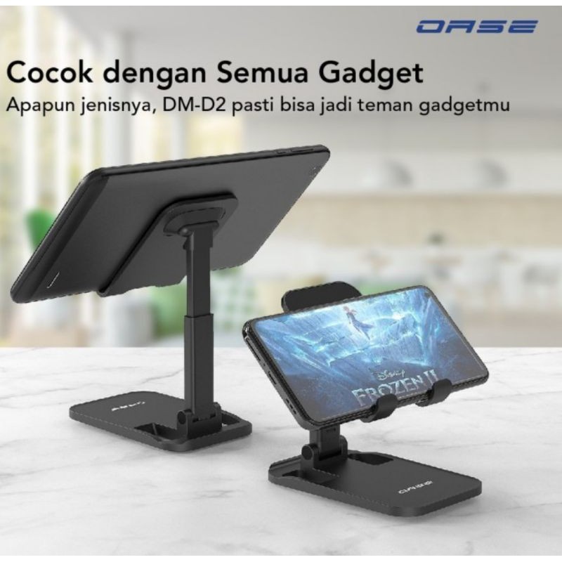 OASE DM-D2 Phone 1 Pro Gadget Desk Holder Portable iphone Android Adjustable Stand Garansi Resmi