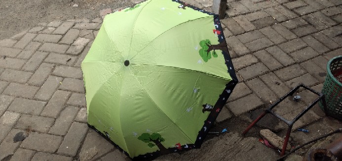 Payung Lpt 4 Fancy Motif Little Red Riding Hood Anti Uv