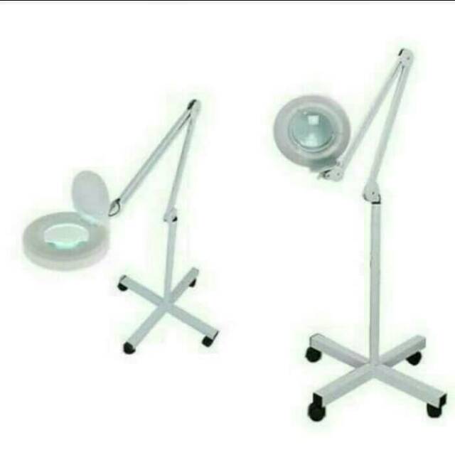 Lampu facial / lampu facial + kaca pembesar LED
