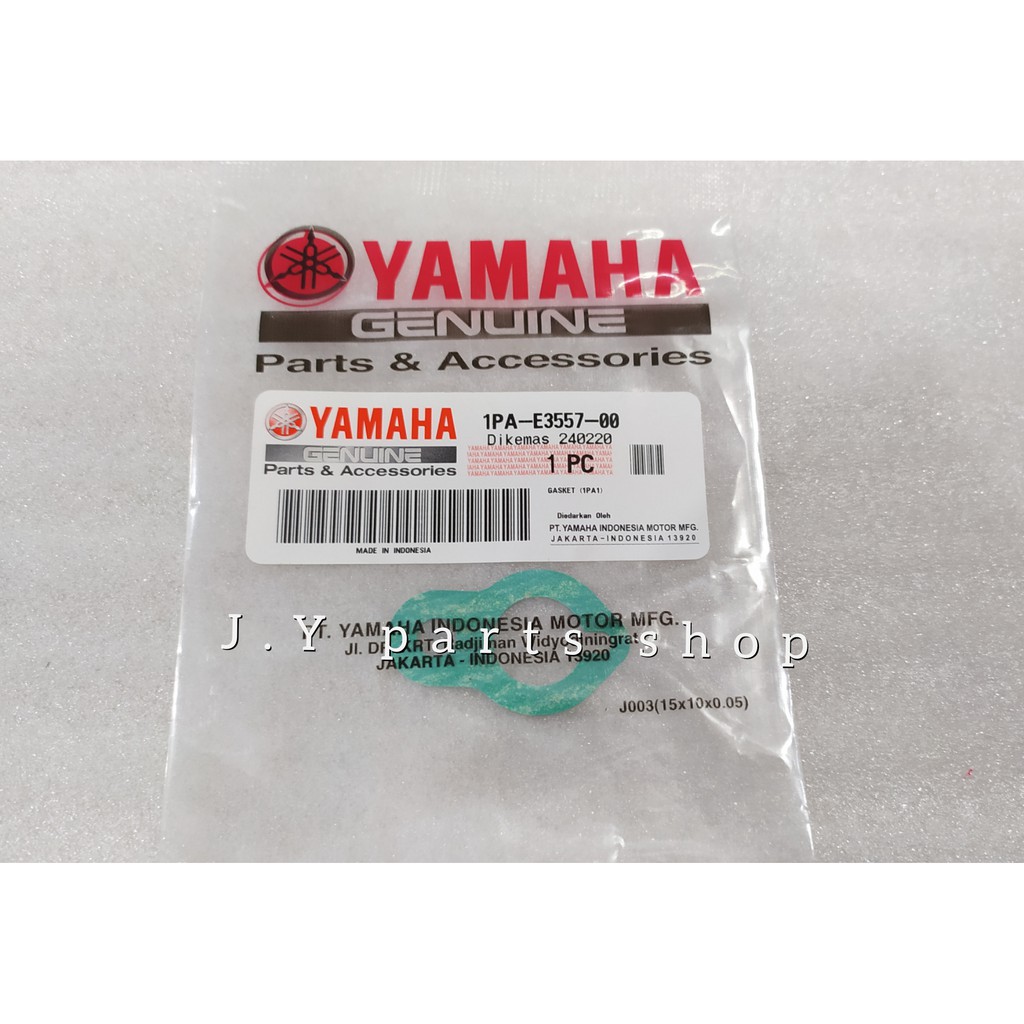 GASKET PACKING PAKING KERTAS INTAKE INTEK INJECTOR INJEKTOR VIXION NVL ORIGINAL YGP 1PA-E3557-00