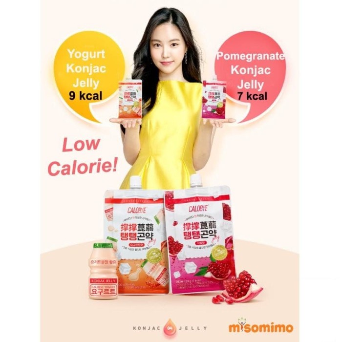 

KOREA CALOBYE TAENG TAENG KONJAC JELLY 2 PCS LOW CALORIE + GRATIS