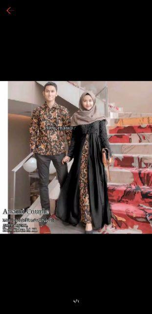 Maura Couple - Sania Ruffle Batik Couple Ori Ndoro Jowi Dnt Garansi Termurah Shopee - Kebaya Modern