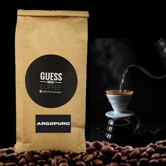 

⭐⭐⭐⭐⭐TERKENAL Roasted Coffee Bean Arabica Java ARGOPURO/ Natural - 500 Gr