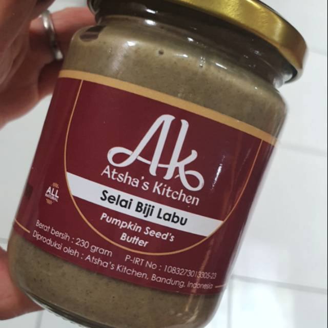 

Atsha's Kitchen Pumpkin Seed Butter/ Selai Biji Labu. Keto/ Diet.