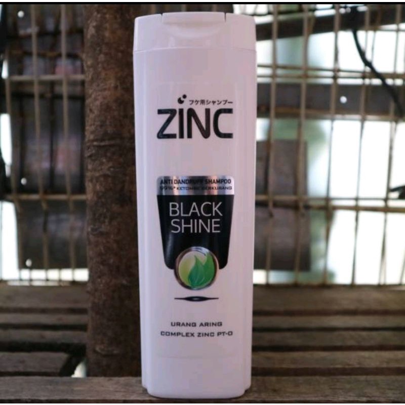 ZINC SHAMPOO MEN BLACK SHINE 340 ML