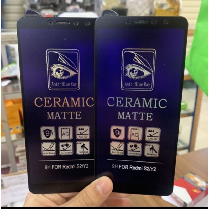 TEMPER Glas Anti pecah Anti minyak Anti air dan Anti rediasi Xiaomi redmi s2