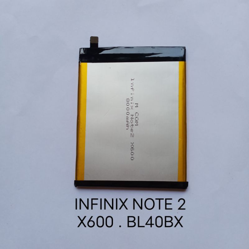 Baterai Infinix Note 2 X600 BL40BX BL 40BX . Hot 4 X557 X556 BL39AX BL 39AX Batre Batteray Batray