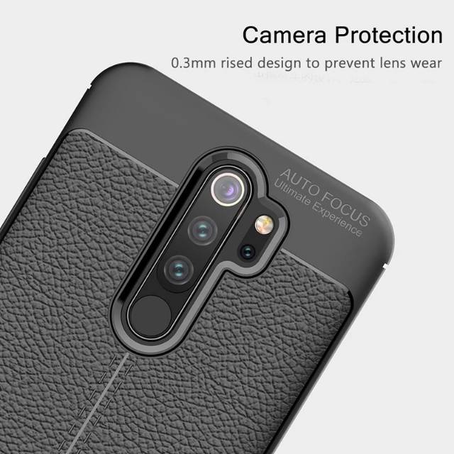 CASE REDMI NOTE 8 PRO - SOFTCASE LEATHER XIAOMI REDMI NOTE 8 PRO FIBER AUTO FOCUS PREMIUM