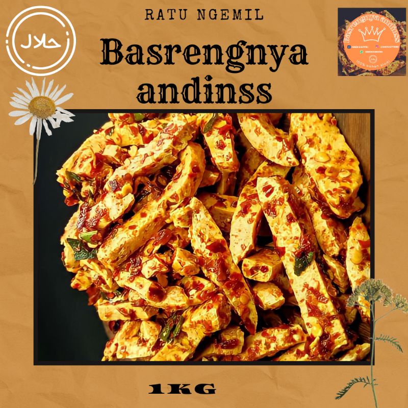 

BASRENGNYA ANDINS//GRATIS ONGKIR/1KG/BISA COD//RASA EXTRA PEDAS