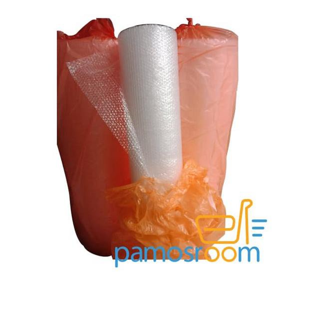 

Bubble Pack Packing - Wrap Wrapping U 1.25mx50m Murah - Plastik Orange