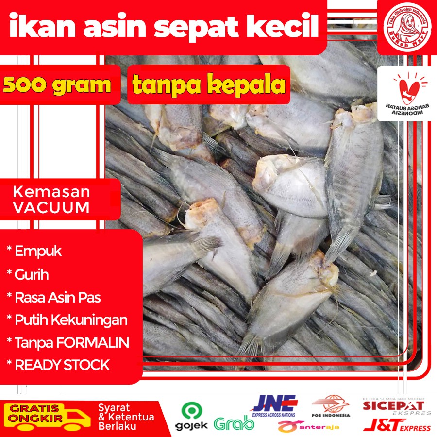 

IKAN ASIN SEPAT KECIL TANPA KEPALA 500 GRAM