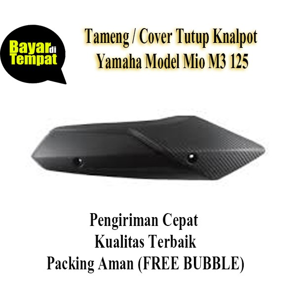 Cover Tutup Knalpot MIO M3 Z SOUL GT 125 / Tameng / Cover Tutup Knalpot Yamaha Mio M3