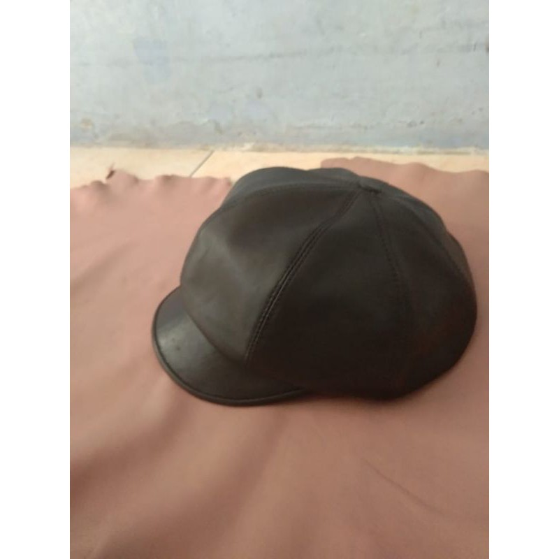 topi balon kulit asli