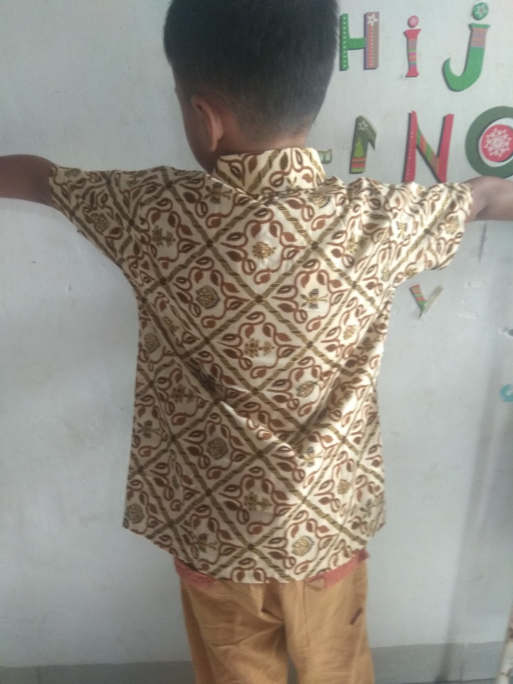 Baju Batik Anak Laki Katun Bagus Cowok Usia 0-14 Tahun Kode Bk-8