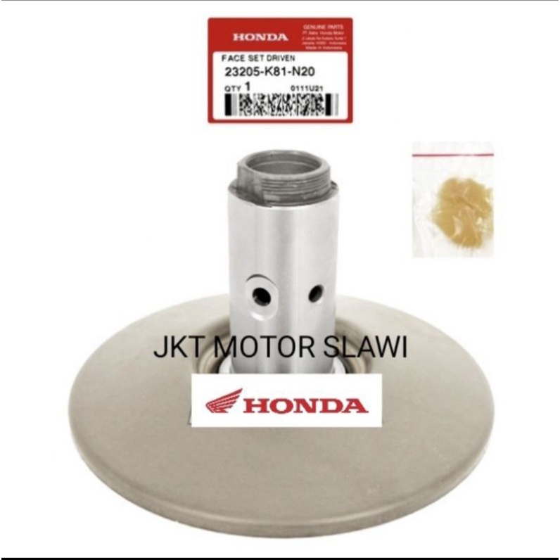pully set beat 2015 - 2019 vario 110 fi esp scoopy 2017-2020 asli honda