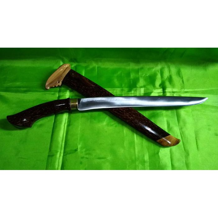 Pisau Super Sembelih Hewan Motif Ruyung Aren ASLI CIBATU KAB.SUKABUMI