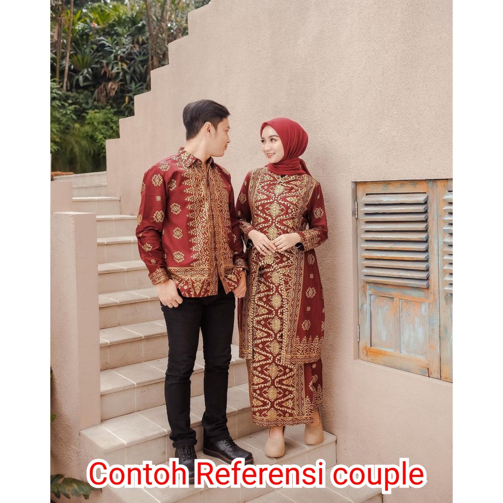 OBRAL SALE KEMEJA FEBRIANY BATIK COUPLE SET JUPRI SONGKET PALEMBANG