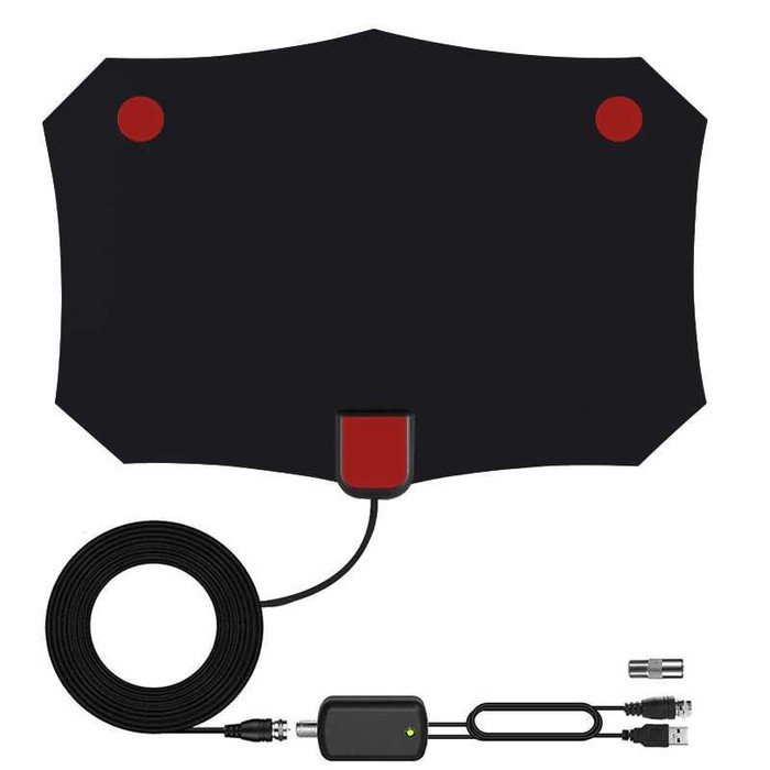 Powstro Taffware Antena TV Digital DVB-T2 25dB with Amplifier - TFL-D140