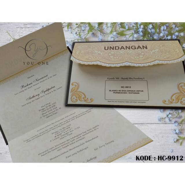 Undangan Pernikahan/Undangan Erba/Erba HC-9912