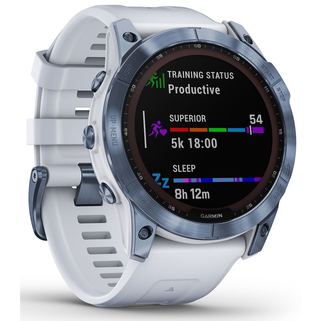 Garmin Fenix 7X Solar Sapphire Silicone Band - Garansi Resmi TAM 2Th