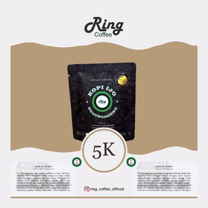 

Kopi ijo Ring Coffee