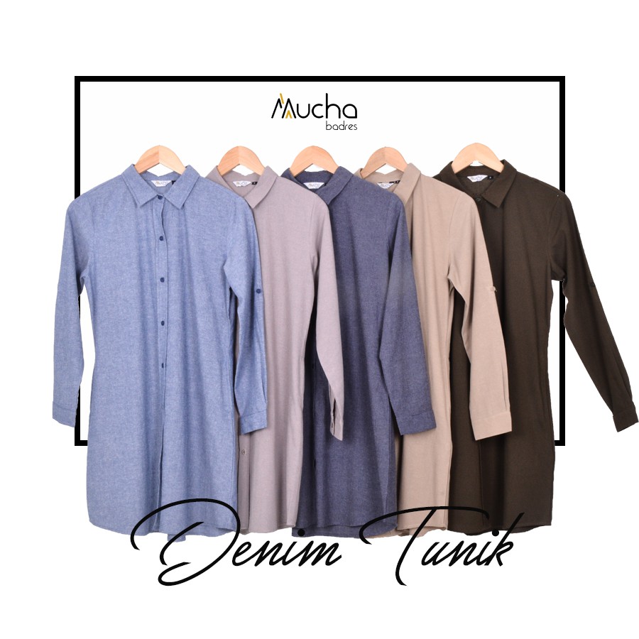  Baju  Tunik  Murah DENIM TUNIK  Shopee  Indonesia