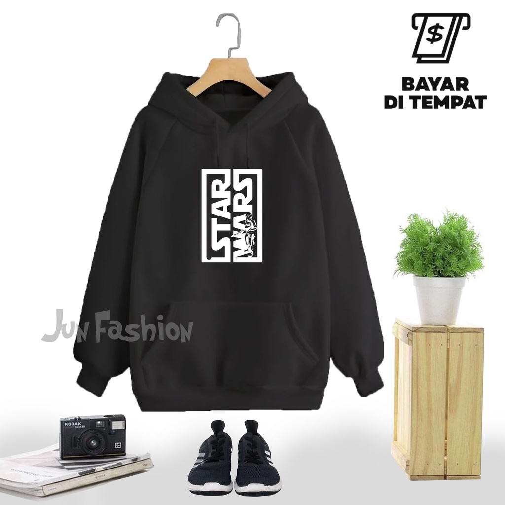 Sweater Hoodie STAR WARS Distro Premium Quality Unisex Pria Wanita Original M-XXL Soft Cotton Fleece