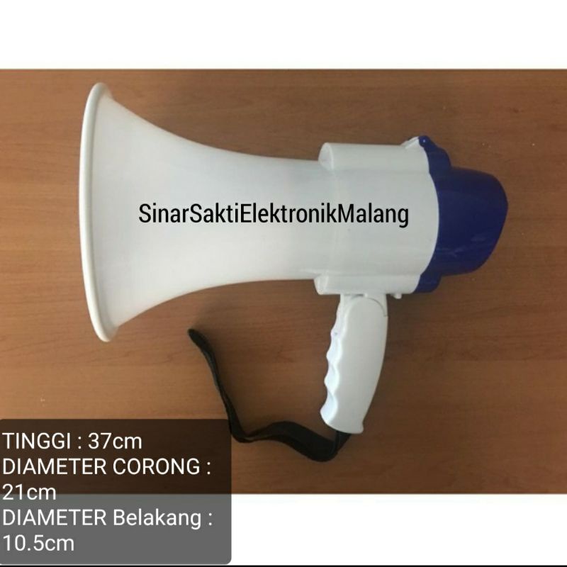 Pengeras Suara Megaphone Toa fleco Murah Multifungsi Besar Hw 20r Speaker Demo Alarm Rekam Sirine Malang