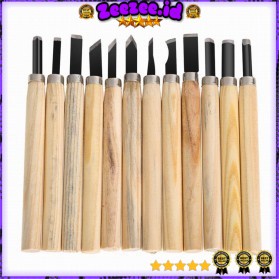 Set Ukir Pahat Kayu 12 in 1 Wood Carving Art Knife - KSJ-12